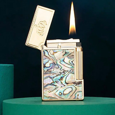 Vỏ Hột Quẹt Bật Lửa Zorro Z612-204 Xăng Bấc Đá Khảm Trai Sơn Mài Hoàng Gia Đẹp Độc Lạ Tiện Dụng - Dùng xăng bấc đá cao cấp