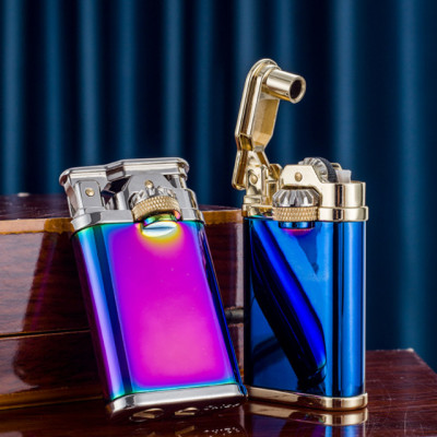 Vỏ Hộp Quẹt Bật Lửa Xăng Bấc Đá Chief CF227 Thiết Kế Đẹp Độc Lạ Tiện Dụng - Dùng xăng bấc đá cao cấp