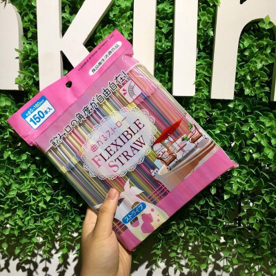Set 150 chiếc ống hút Mini Straw Ø4mmx130mm - Hàng Nội Địa Nhật Bản