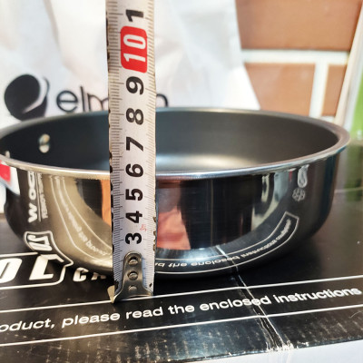 Chảo Inox 2 lớp cao cấp đáy liền Tri-max XS EL-3751