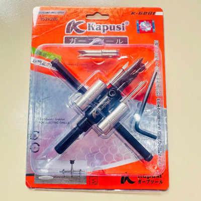 BỘ DỤNG CỤ KHOÉT LỖ THẠCH CAO KAPUSI K-6282 (30–200MM) – CHUYÊN DỤNG, LINH HOẠT, DỄ SỬ DỤNG