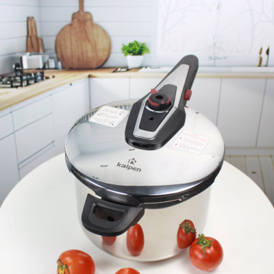 Nồi áp suất Inox 304 Kalpen P2 dung tích 6L chuẩn Đức - Hàng chính hãng