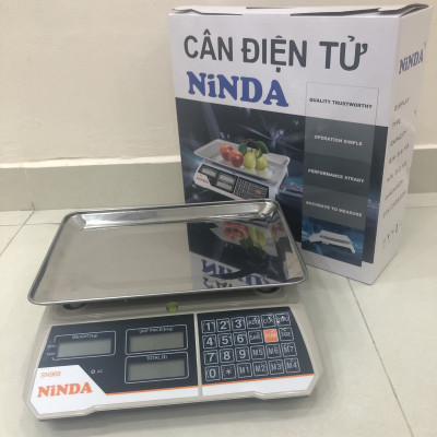 Cân điện tử NiNDA SN968 cân tối đa 30kg- Hàng Chính Hãng