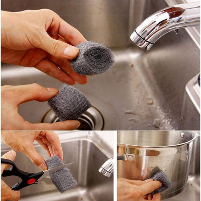 Set mút cọ rửa xoong nồi Echo Metal - Nội địa Nhật Bản