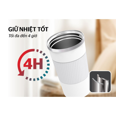 Cốc giữ nhiệt Snappy 500 ml Sunhouse KS-TU500