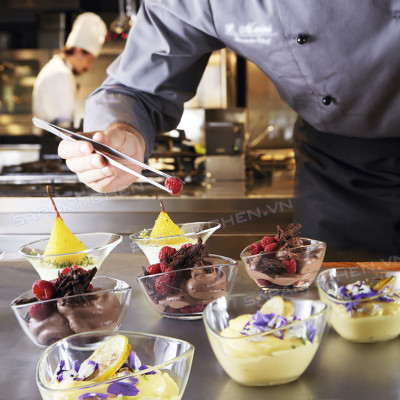 Chén kem thủy tinh trong Aria Alfa 250ml - Bormioli Rocco - Italy