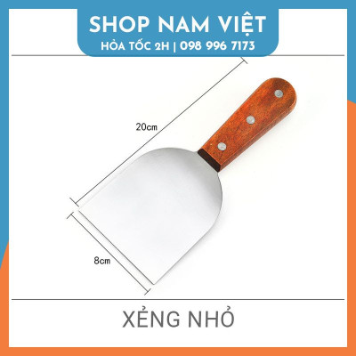 Xẻng Chiên Xào Thức Ăn Teppanyaki Phong Cách Nhật