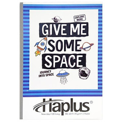 Vở Haplus NewDay Kẻ Ngang 120 Trang 6317 (Mẫu Bao Bì Là Ngẫu Nhiên)