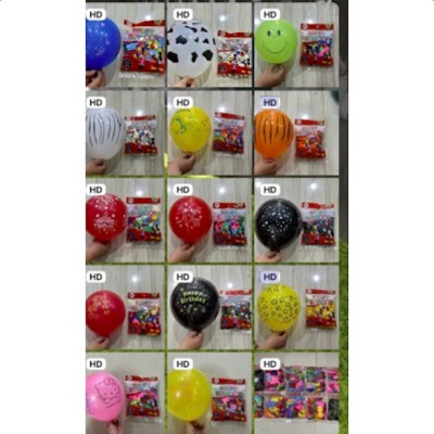 Bóng bay in các loại hình ngộ nghĩnh 50 quả