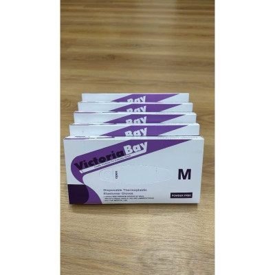 Hộp 100 Găng Tay Nilon Làm Bếp – Bao Tay TPE Kháng Khuẩn, Dùng 1 Lần Vệ Sinh - HÀNG CHÍNH HÃNG MINIIN