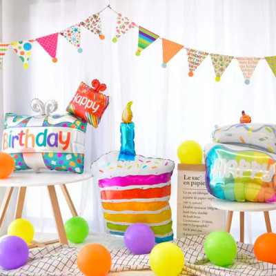 Dây cờ tam giác trang trí sinh nhật- dây treo trang trí