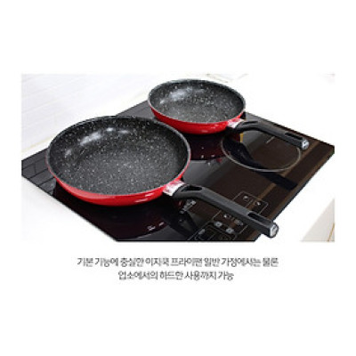 Bộ nồi chảo đáy từ / Induction Easy Seoulcook chống dính vân đá cao cấp Hàn Quốc - Hàng chính hãng