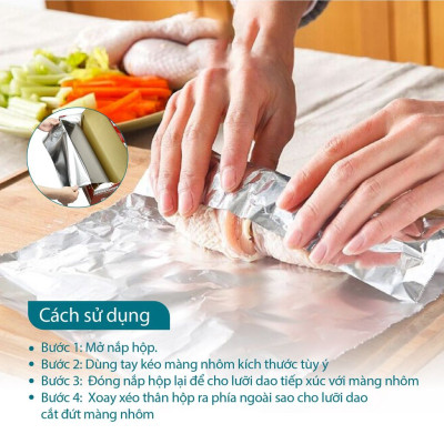 Màng Nhôm TP Las Palms 30cmx27cm (Hộp 20 Miếng) - MNTP00000154