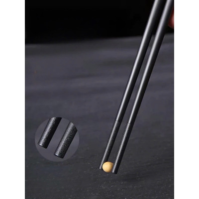 Set 10 đôi đũa 3 sọc đen kháng khuẩn, đũa nhựa chống nấm mốc, chịu nhiệt tốt, an toàn cho người sử dụng