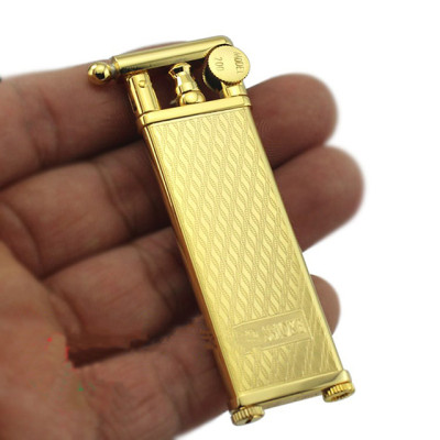 Vỏ Hột Quẹt Bật Lửa Xăng Đá Kiểu Dáng Nhật Mr.Smoke MR-208  Siêu Mỏng Cao Cấp