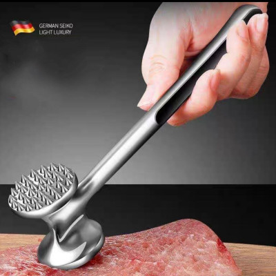 Búa Đập Thịt Dụng Cụ Nhà Bếp Bằng inox 304 búa dần thịt inox 304 liền khối cao cấp có 2 size