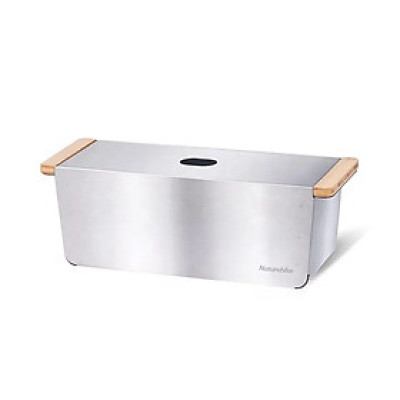 Hộp đựng đồ cắm trại bằng thép không gỉ cho bàn IGT NatureHike CNH22SN013