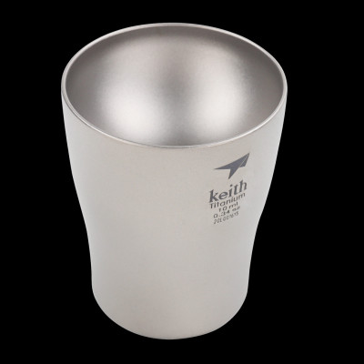 Bộ cốc uống rượu Titanium Wine Cup 10ml KEITH Ti9304 10ml (Bộ 2 chiếc)