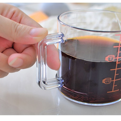 Bộ 02 cốc đo lường chia vạch đa năng Inomata - Nội địa Nhật Bản