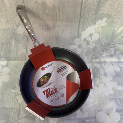 Chảo chống dính inox cao cấp 2 lớp đáy liền Tri-max size 20cm mã 3737[Elmich - 3737 size 20cm] 