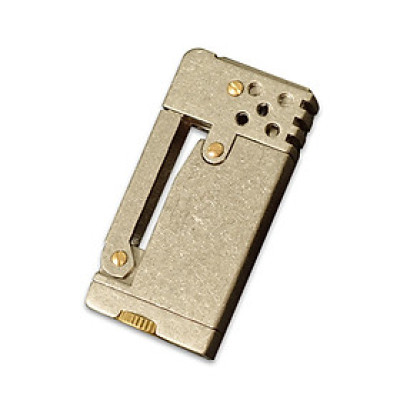 Vỏ Hột Quẹt Bật Lửa Xăng Đá Dolphin 696 Thiết Kế Độc Lạ Sang Trọng - Dùng Xăng Bấc Đá Cao Cấp