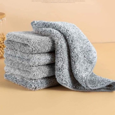 Set 10 khăn lau bếp 2 mặt mềm mịn siêu thấm 25x25cm 