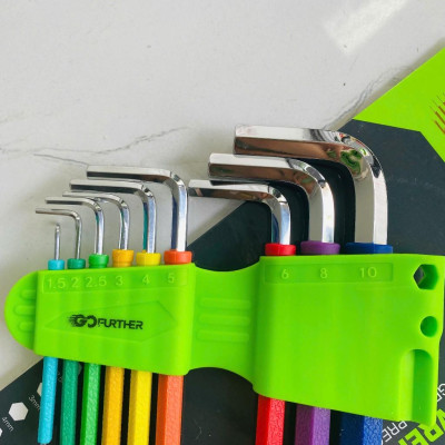 Bộ lục giác màu GOFUTHER chất liệu thép CRV cao cấp