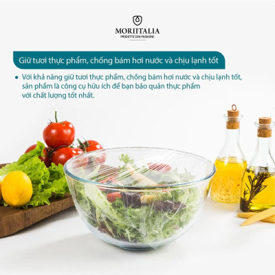 Màng bọc thực phẩm Laspalm chính hãng Moriitalia MBTP00009232 - 20cm x 20m