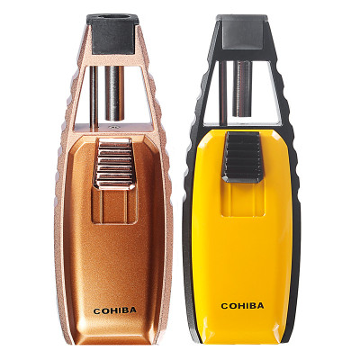 Vỏ Hột Quẹt Bật Lửa Khò 1 Tia  COB 398 Kiểu Dáng Độc Lạ Sang Trọng - Dùng Gas Cao Cấp