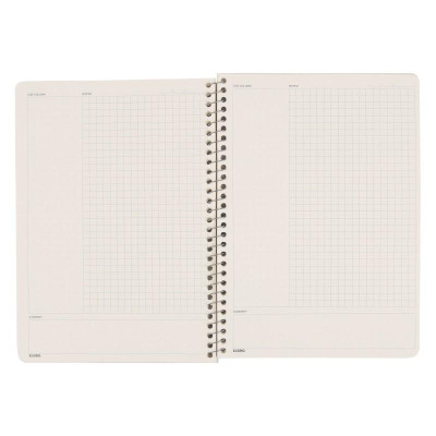 Vở C Notes (6x6)mm lò xo đơn bìa nhựa 2 mặt B5 120 trang 100/76; MS: 587