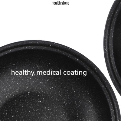 Bộ 2 chảo SL5, chảo sâu lòng 32cm + chảo vuông 15x20cm đáy từ/ Induction Seoulcook Hàn Quốc, dùng được tất cả các loại bếp – Hàng chính hãng