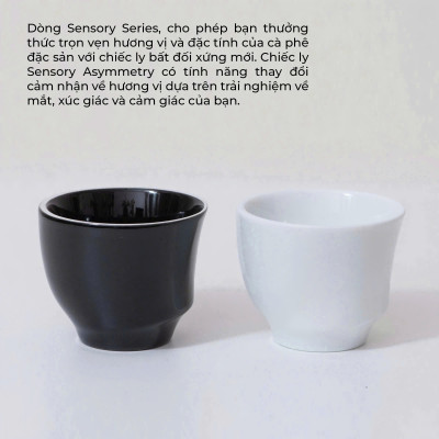 Ly sứ ORIGAMI Sensory Asymmetry Cup 220ml