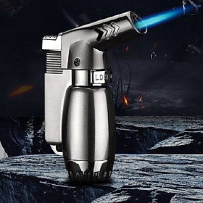 Vỏ Hột Quẹt Bật Lửa Khò Gas 1 Tia Cực Mạnh Hongbo HB851 Thiết Kế Đẹp Độc Lạ Cao Cấp - Giao Màu Ngẫu Nhiên