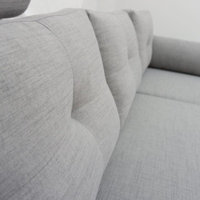 Sofa góc linh hoạt Juno Sofa 220 * 150 cm (xám)