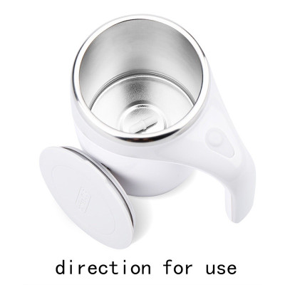 Cốc Khuấy Tự Động Pha Cafe, Sữa, Cốc Khuấy Tự Động 380ml Dùng Pin Lõi Inox 304 Không Rỉ Giữ Nhiệt Tốt - HÀNG CHÍNH HÃNG MINIIN