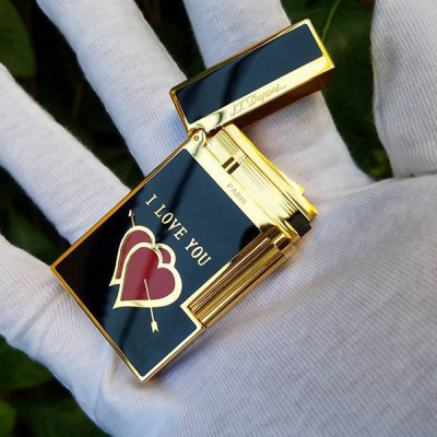 Vỏ Hột Quẹt Bật Lửa Upon D129V Tình Nhân Cao Cấp Đẹp Độc Lạ - Dùng Gas Đá