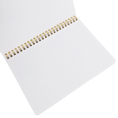 Sổ Lò Xo Milk A5 Ô Vuông 4 mm 80 Trang - Oxford DJ39A52