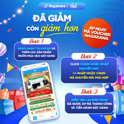 Chảo cạn đáy từ 5 lớp chống dính cao cấp Nagakawa - Dùng trên mọi loại bếp - Hàng chính hãng