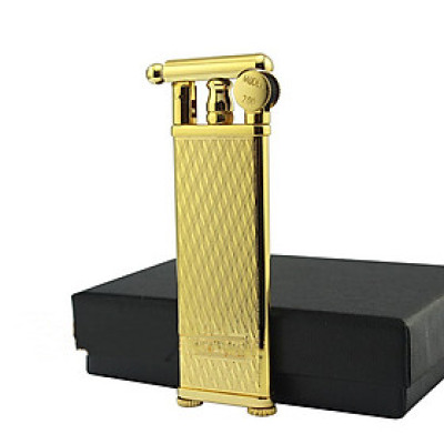 Vỏ Hột Quẹt Bật Lửa Xăng Đá Kiểu Dáng Nhật Mr.Smoke MR-208  Siêu Mỏng Cao Cấp