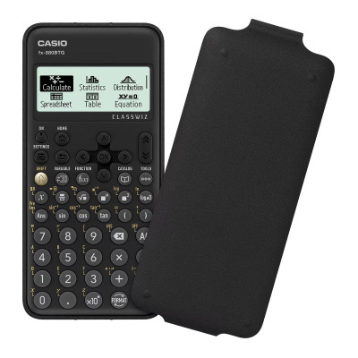 Máy Tính Casio FX-880BTG - Màu Đen + Bút Frixion Colors và G2 (Màu Mực Ngẫu Nhiên)