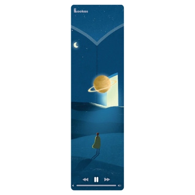 5 Cái Bookmark Kẹp Sách, Dấu Trang Hoạ Tiết Sách Vũ Trụ  - SBOOKS