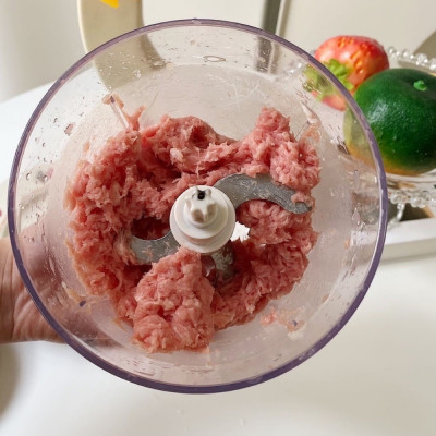 Máy  xay thực phẩm nhà bếp  4 lưỡi dao siêu tốc nhỏ gọn và tiện lợi