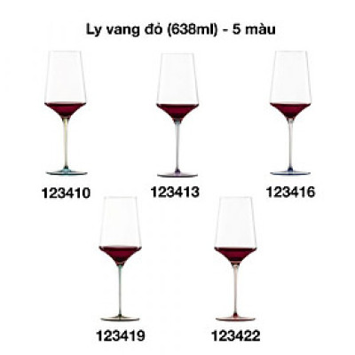 Ly Rượu Vang Đỏ Pha Lê Zwiesel Ink 26.5cm 638ml Hàng chính hãng