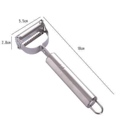 Combo Dụng cụ gọt nạo vỏ trái cây, củ quả inox