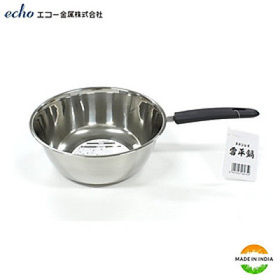 Tô Inox Có Tay Cầm Bọc Nhựa Cách Nhiệt Echo Metal An Toàn Khi Sử Dụng