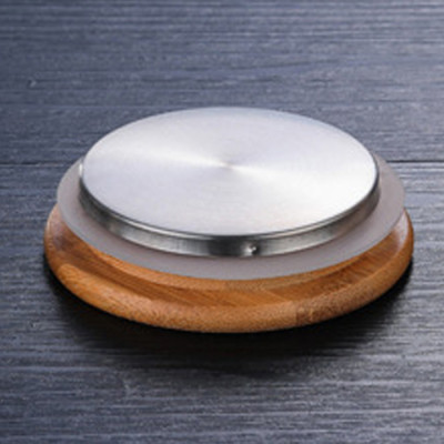 Bình trà thủy tinh kèm nắp gỗ và lỗi lò xo 700ml, 1000ml