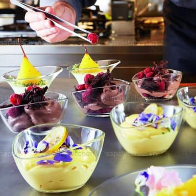 Chén kem thủy tinh trong Aria Beta 250ml - Bormioli Rocco - Italy