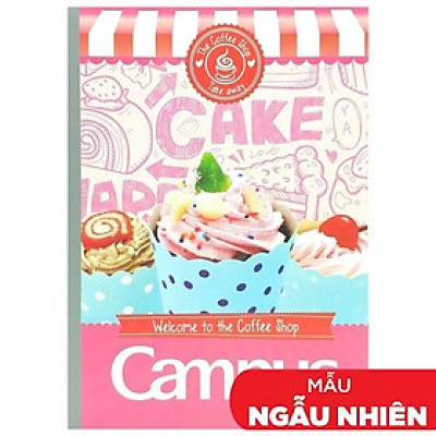 Vở Campus B5 Kẻ Ngang Có Chấm 80 Trang ĐL 58-65 Coffee Shop