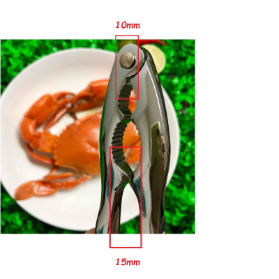 Dụng Cụ Kẹp CÀNG CUA GHẸ, Tách Vỏ Hạt Cứng - Inox Cao Cấp. Dụng cụ kềm kìm kẹp càng cua ghẹ phù hợp cho mọi GIA ĐÌNH, NHà Hàng, Quán Ăn