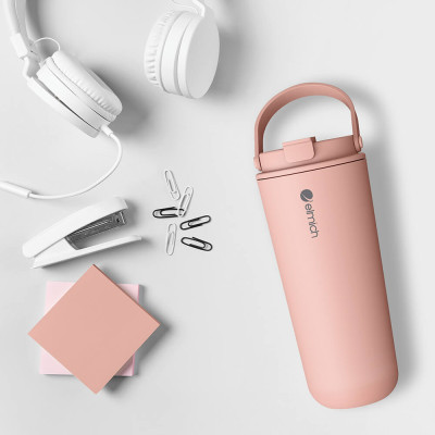 Cốc giữ nhiệt inox 304 Elmich EL8312 dung tích 600ml - Hàng Chính Hãng